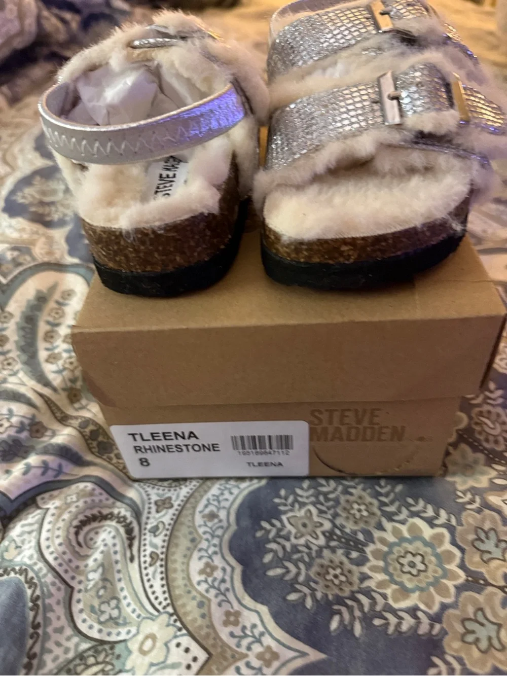 Steve Madden Girl Sandals Size 8 new in box